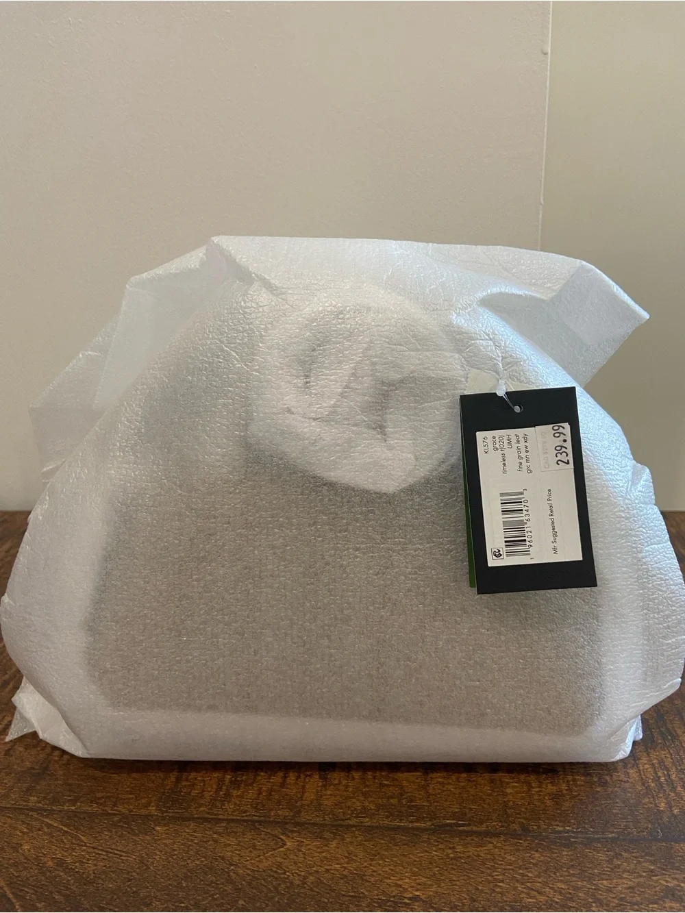 Kate Spade Gracie Mini Bag. Timeless taupe color